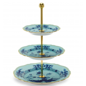 Ginori Oriente Italiano Iris 3 Tier Stand